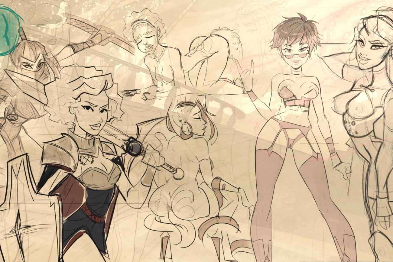 Long Lost Lust anal faction sexy dnd ttrpg harem collection card game