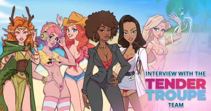 nutaku tender troupe interview adult game dev long lost lust