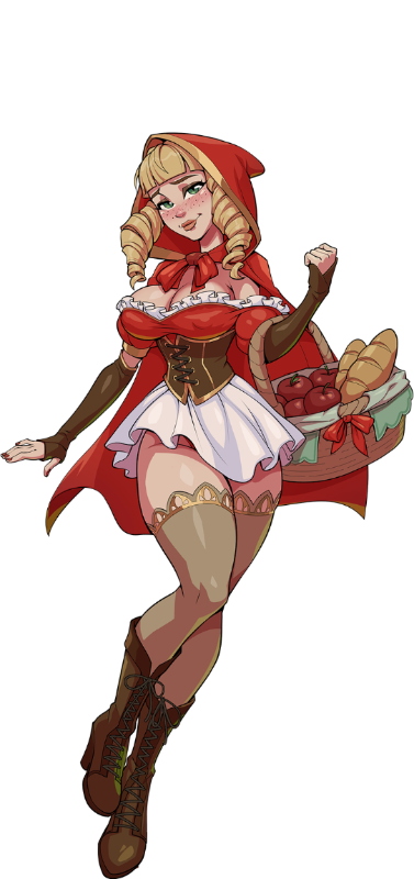 Scarlett red riding waifu shop