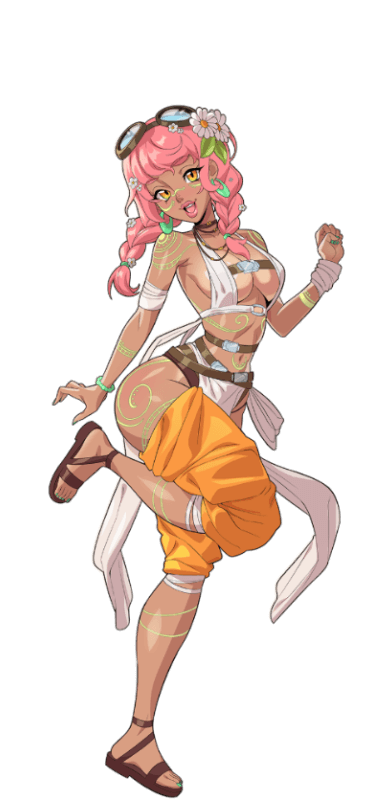 Solara Cosmic Sexploration Solarpunk girl Kink.inc