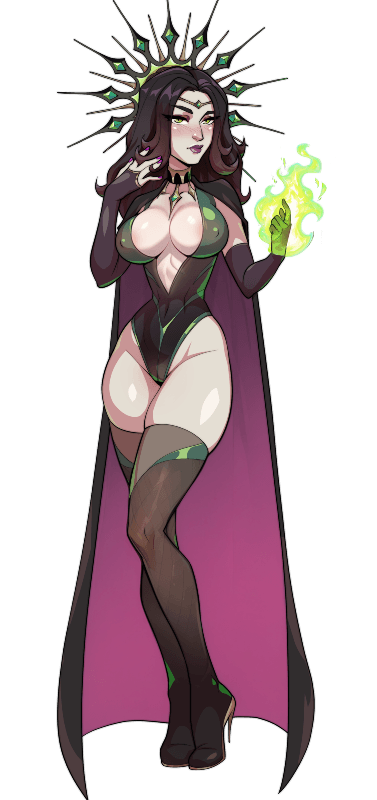 Malysse sorceress queen love bites