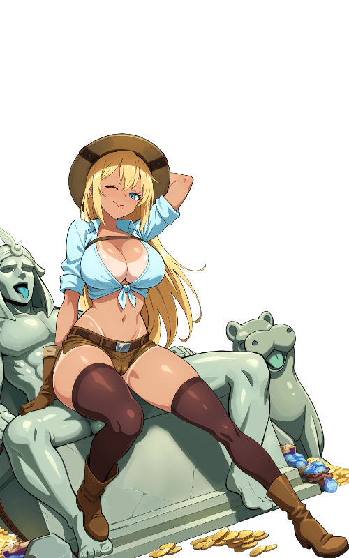 Rachel archaeologist waifu shop