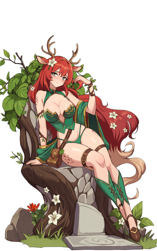 Uma waifu shop doe girl